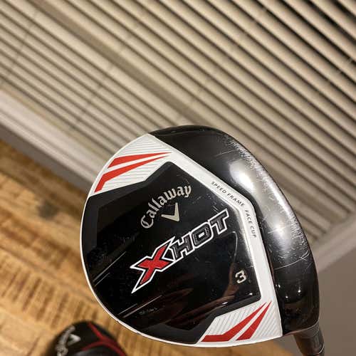 Men's Right Handed X Hot Regular Flex 3 Wood Fairway Wood