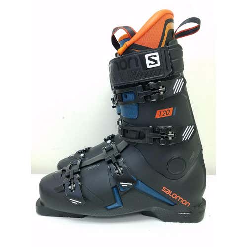 Used Men's Salomon All Mountain X Max 120 Size 29.0Ski Boots Stiff Flex