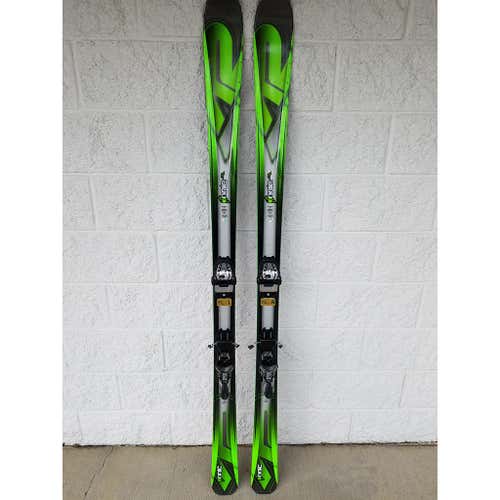 Used Men's K2 All Mountain Konic 78Ti 177cm Skis With Marker 11.0 TP EPS Bindings Max Din 11