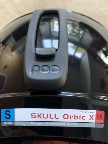 Black Unisex Used Extra Small / Small POC Skull Orbic X Spin Helmet