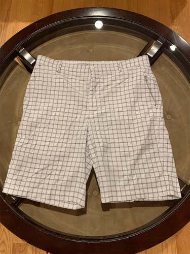 FJ White/Black Golf Shorts (36)