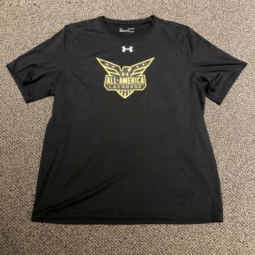 Black Men's XL Under Armour All-America Shirt