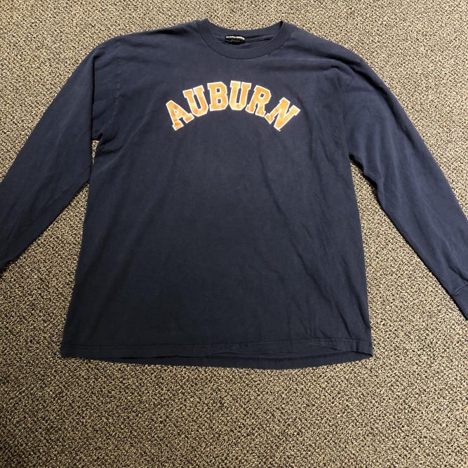 Blue Men's Auburn University XXL Shirt