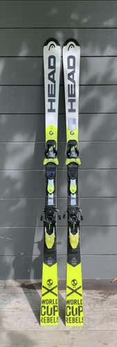 Used HEAD Racing World Cup Rebels i.SL RD Skis Max Din 11