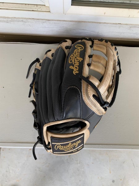 Black High School/College Infield Heart of the Hide 11.75" Baseball Glove