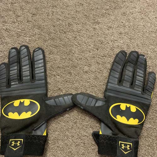 Used Large Under Armour Batting Gloves