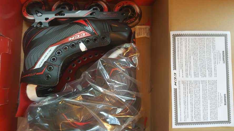 New CCM Inline Skates Size 6.5 (fits a size 8 shoe)