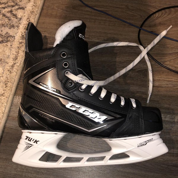 Senior CCM Ribcor 80K Regular Width Pro Stock Size 8.5 Hockey Skates