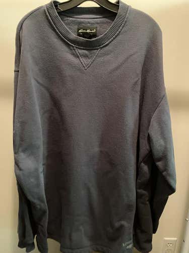 Blue Used Adult Men's XL Eddie Bauer Sweatshirt
