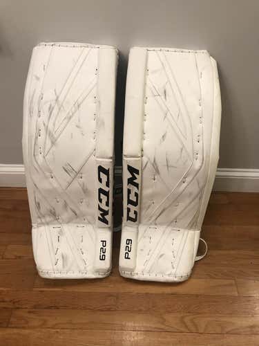 Used 32"+1 CCM Premier P2.9 Goalie Leg Pads