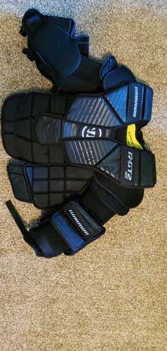 Used Senior Large Warrior Ritual GT Goalie Chest and Arm Protector Goalie Chest Protector