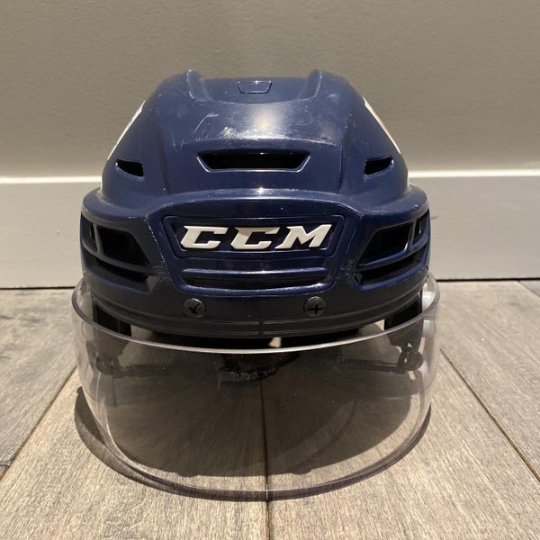 Blue Used Large CCM Pro Stock Helmet