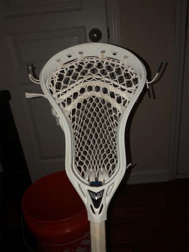 White New Attack & Midfield Strung Evo 5 Head