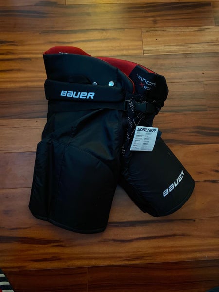 Black Junior Large Bauer Bauer vapor x80 Hockey Pants