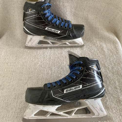 Junior Bauer Supreme 1S Regular Width Pro Stock Size 4 Hockey Goalie Skates