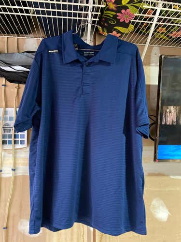 Blue Men's XXL Bauer Shirts