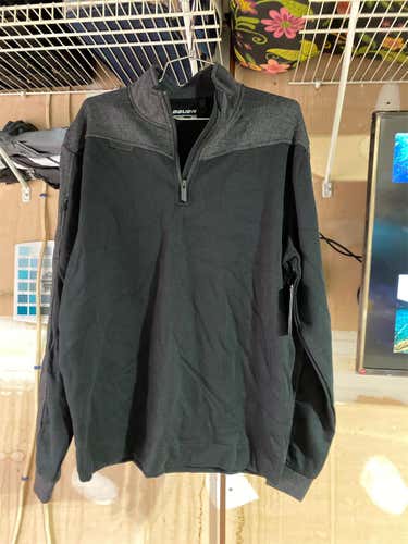 Black Men's Medium Bauer 1/4 Zip