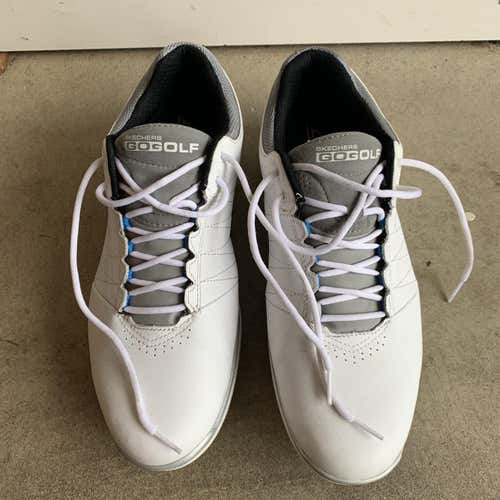 White Men's Size 11 (Women's 12) Sketchers Golf Shoes