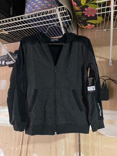 Black Unisex Medium Bauer Full Zip Hoody
