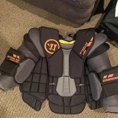 Senior Large Warrior Ritual G2 Classic Pro Chest and Arm Protector Goalie Chest Protector