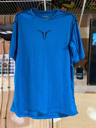 Blue Men's Large Bauer Compression