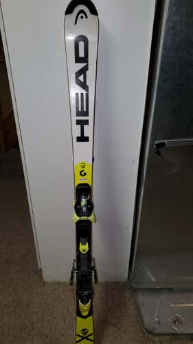 Used 2019 HEAD Racing World Cup Rebels i.SL RD Skis With Bindings Max Din 14
