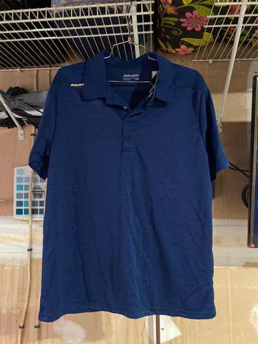 Blue Men's Medium Bauer Shirts