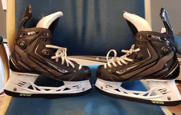 Used Junior CCM RibCor 50K Hockey Skates Extra Wide Width Size 5.5