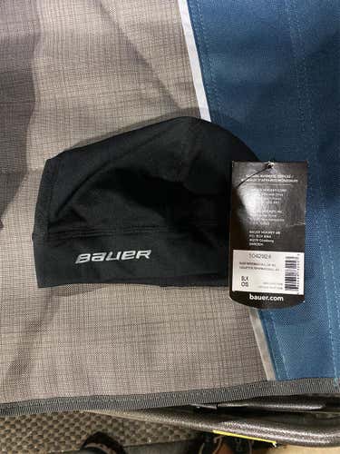 Black Unisex One Size Fits All Bauer Under Helmet Hat