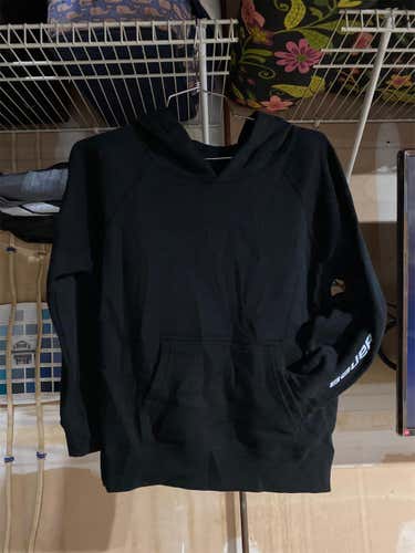 COMBO PACK: Black Jr. Small Bauer Hoody, Black Jr. S & M Polo, Velcro Wallet