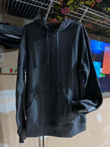Gray Men's XL Bauer Hoody