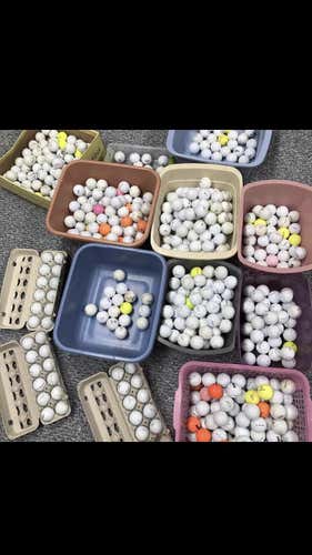 Used Golf Balls