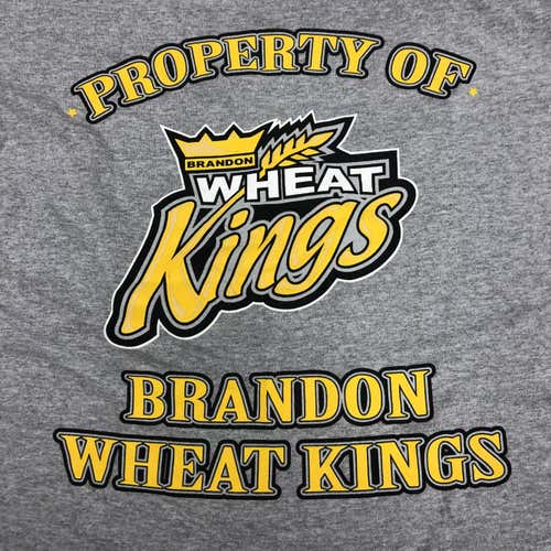 Brandon Wheat Kings (WHL) large Tshirts