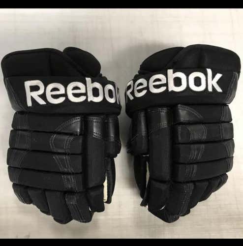 Black Senior Reebok 852 13.5” Pro Stock Gloves