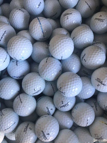 50 AAA Titleist Tour Soft Used Golf Balls (3A) - FREE SHIPPING