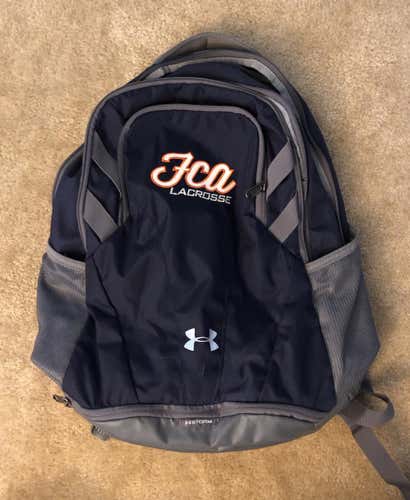 Blue FCA lacrosse Under Armour Backpack Bag
