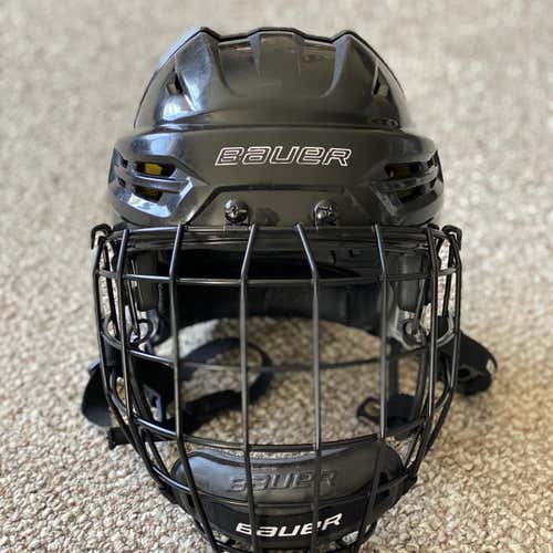 Bauer Re-Akt 95 Black Small Helmet Combo