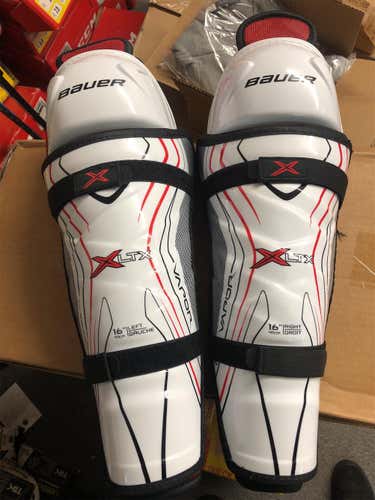 Senior Bauer Vapor XLTX Shin Pads 16”