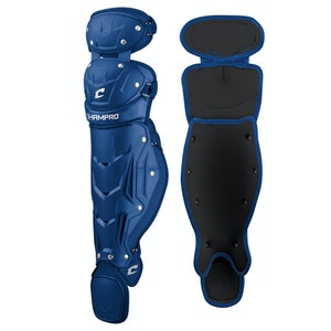 Champro Catcher's Leg Guards Youth Cg106 Optimus Mvp Royal Bb Sb Catchers Equipment