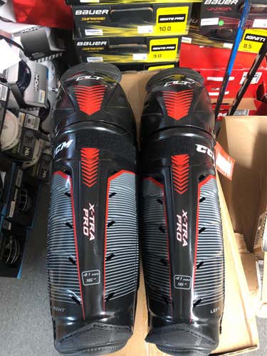 Senior CCM X-TRA PRO Shin Pads 16”