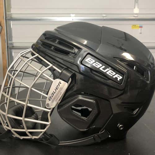Black New Small Bauer IMS 5.0 Helmet