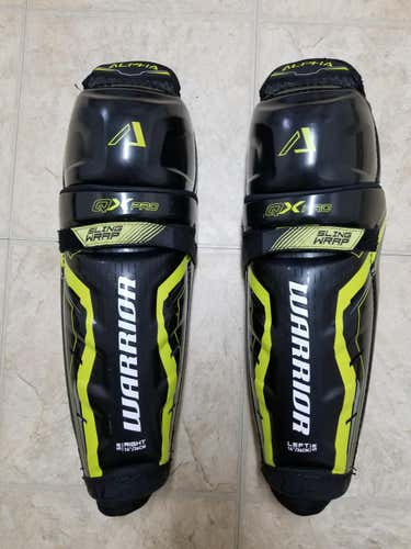 Used Senior Warrior Alpha QX Pro Shin Pads