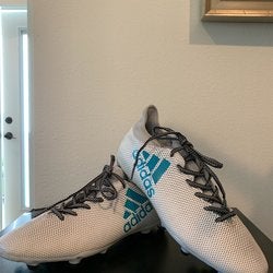 White Men's Molded Cleats Adidas X 17.3 Cleats