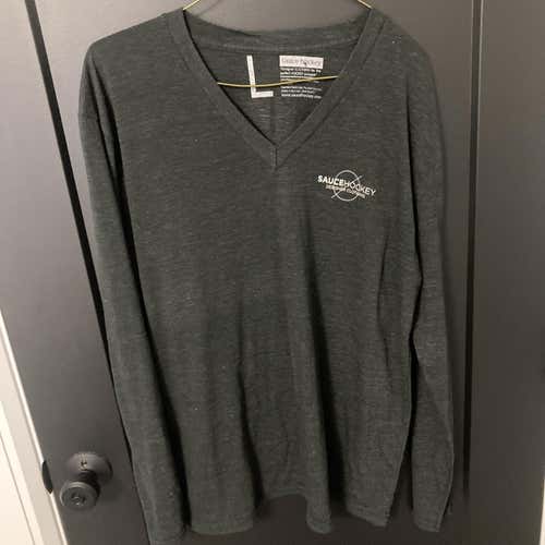 Sauce Hockey Long Sleeve V Neck