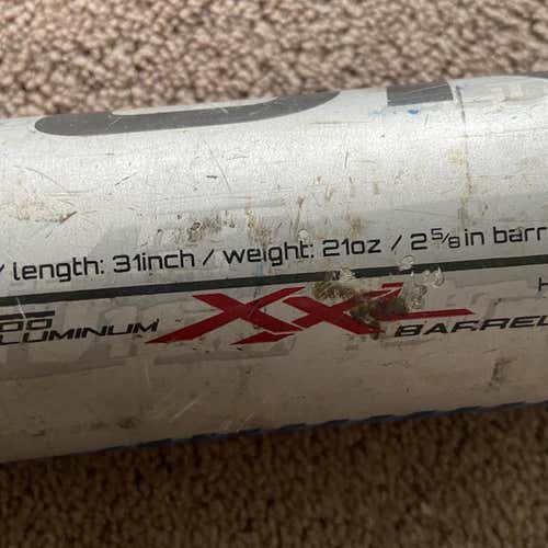 Kid Pitch (9YO-13YO)  Alloy Rival (-10) 21 oz 31" Bat