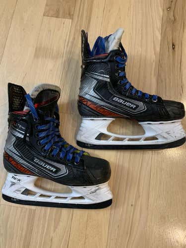 Used Junior Bauer Vapor XLTX Pro+ Hockey Skates Regular Width Size 2