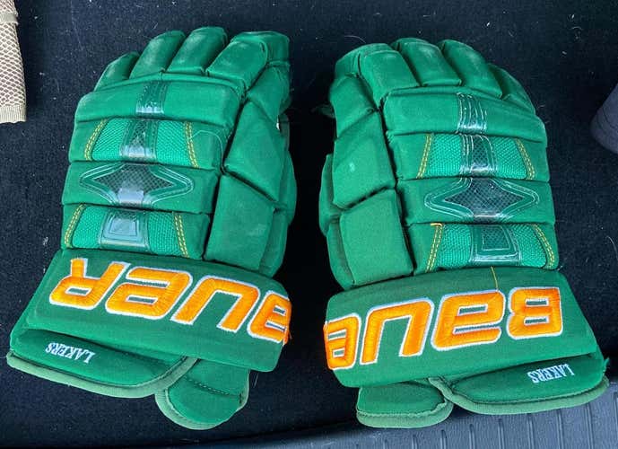 Green Senior Bauer Nexus 1N 14"  Gloves