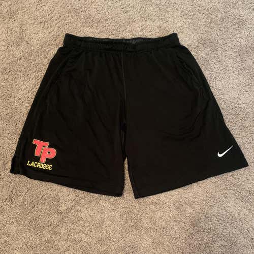 Nike Black Dri-fit Shorts Large (TP Lacrosse)