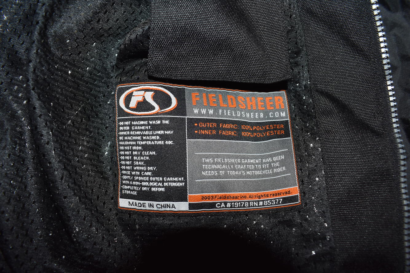 Fieldsheer Padded Motorcycle Jacket 