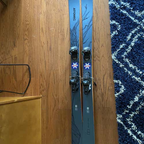 Used 2020 Powder Bent Chetler With Bindings Max Din 13 Skis
